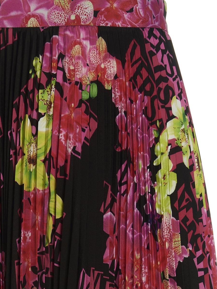 VERSACE 'Orchid Versace’ skirt VERSACE VERSACE 'ORCHID VERSACE' SKIRT | baltini | REVERSIBLE