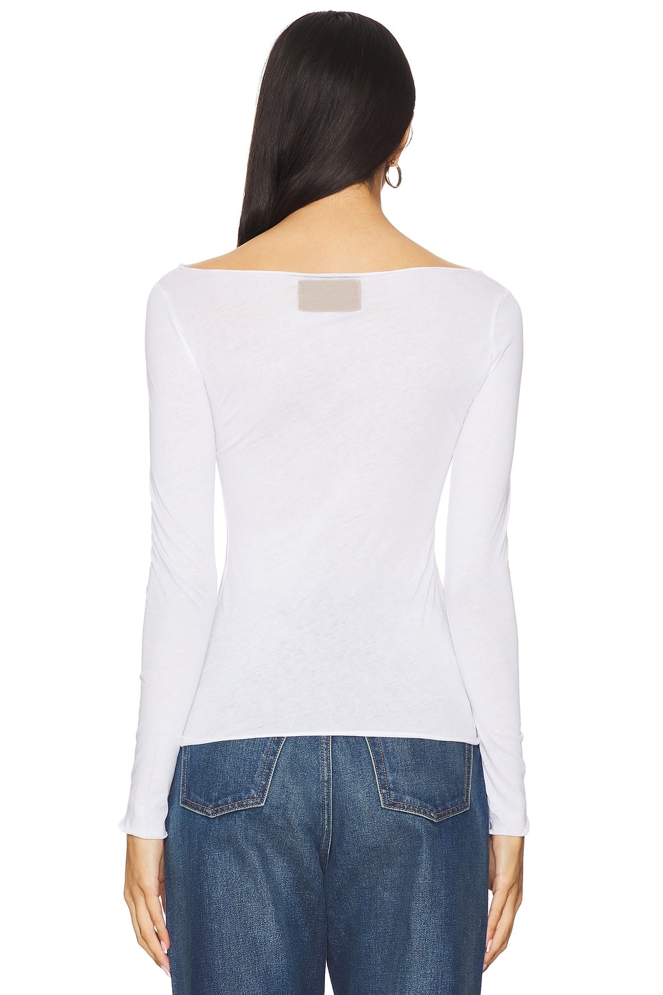 Boatneck Long Sleeve Tee - 3