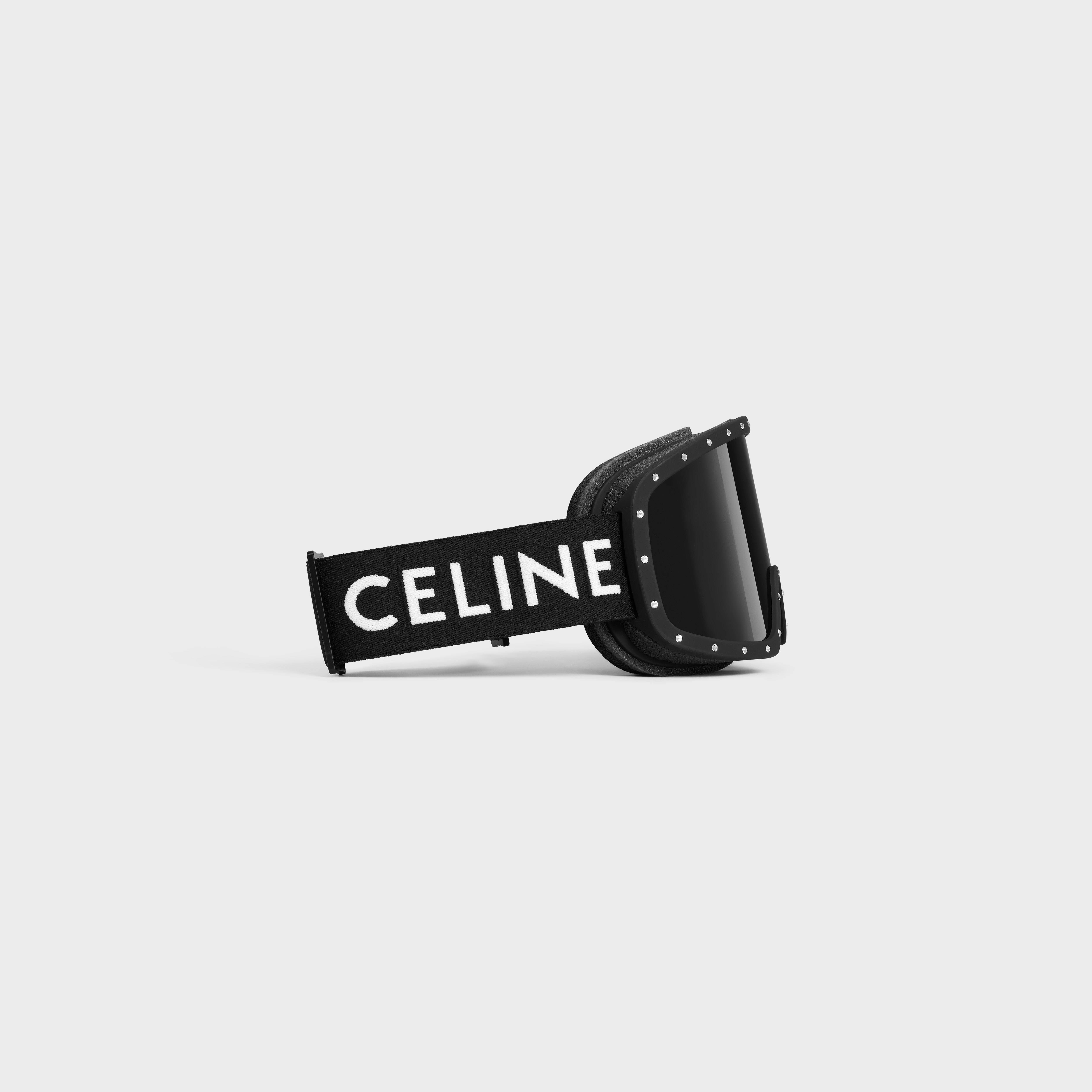 CELINE Ski Mask in Plastic with Crystals - 3