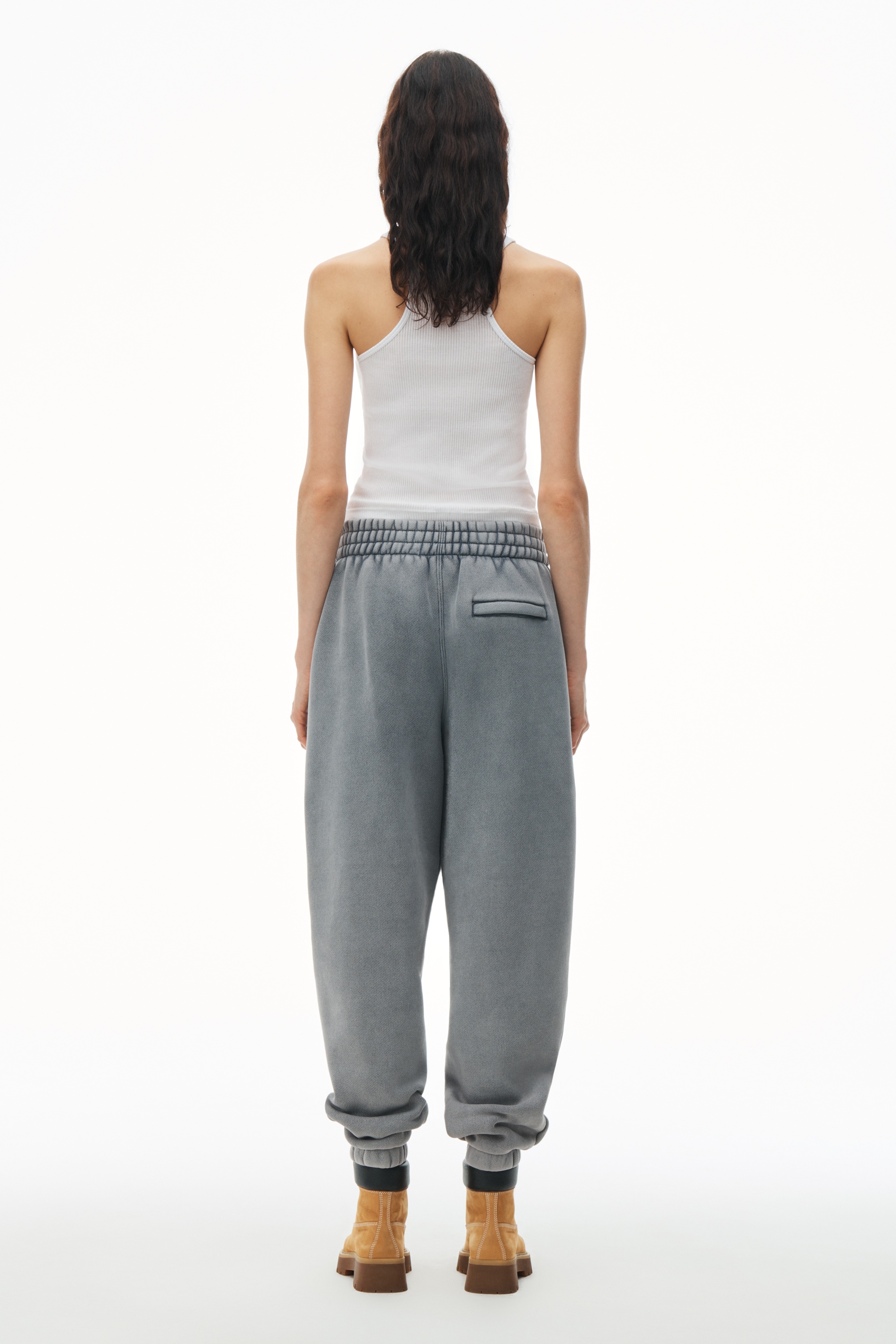 Logo Sweatpant in Structured Terry - 5