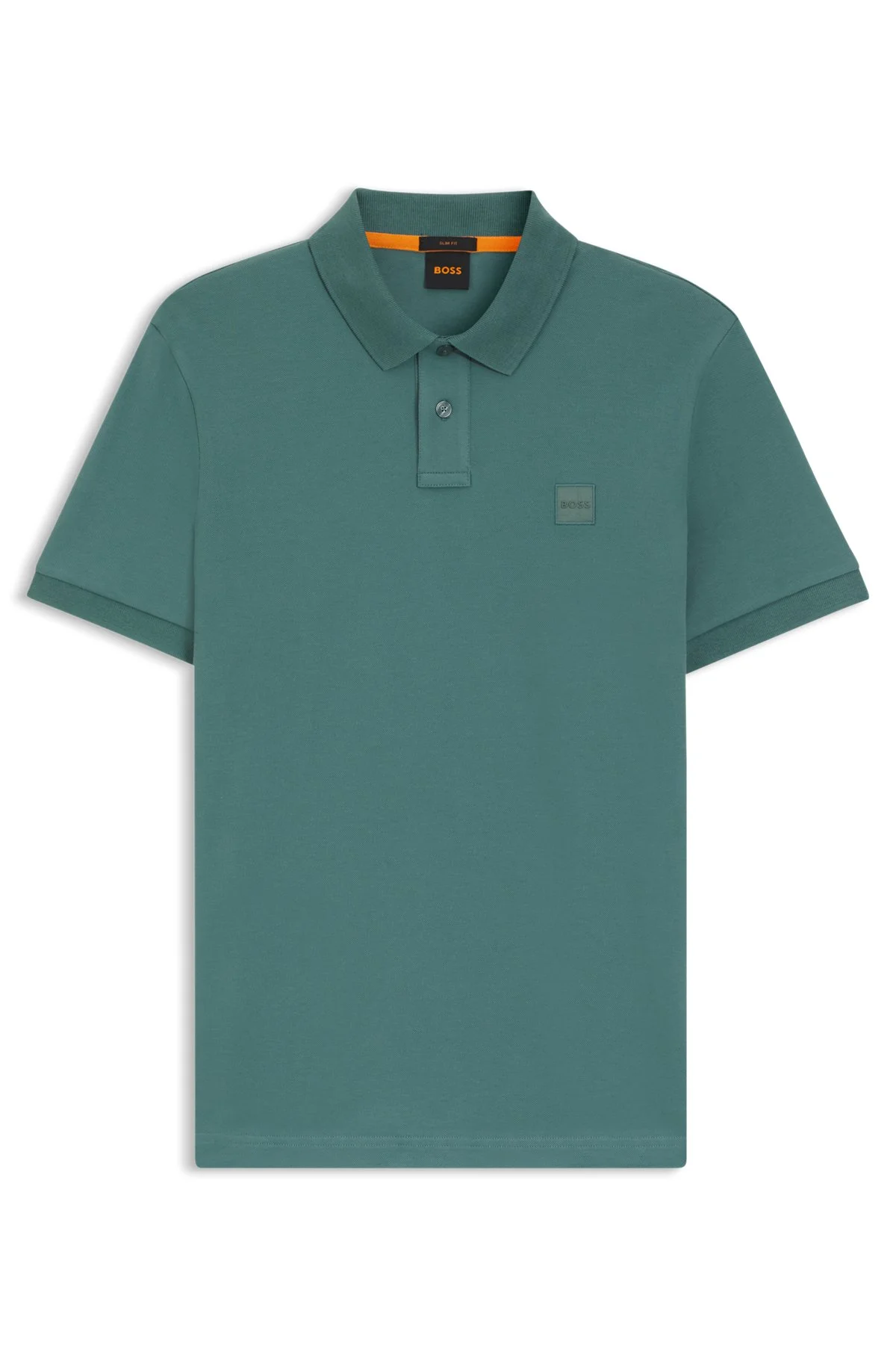 EXTRA-SLIM-FIT STRETCH-COTTON SHIRT WITH LOGO TAPE - 1