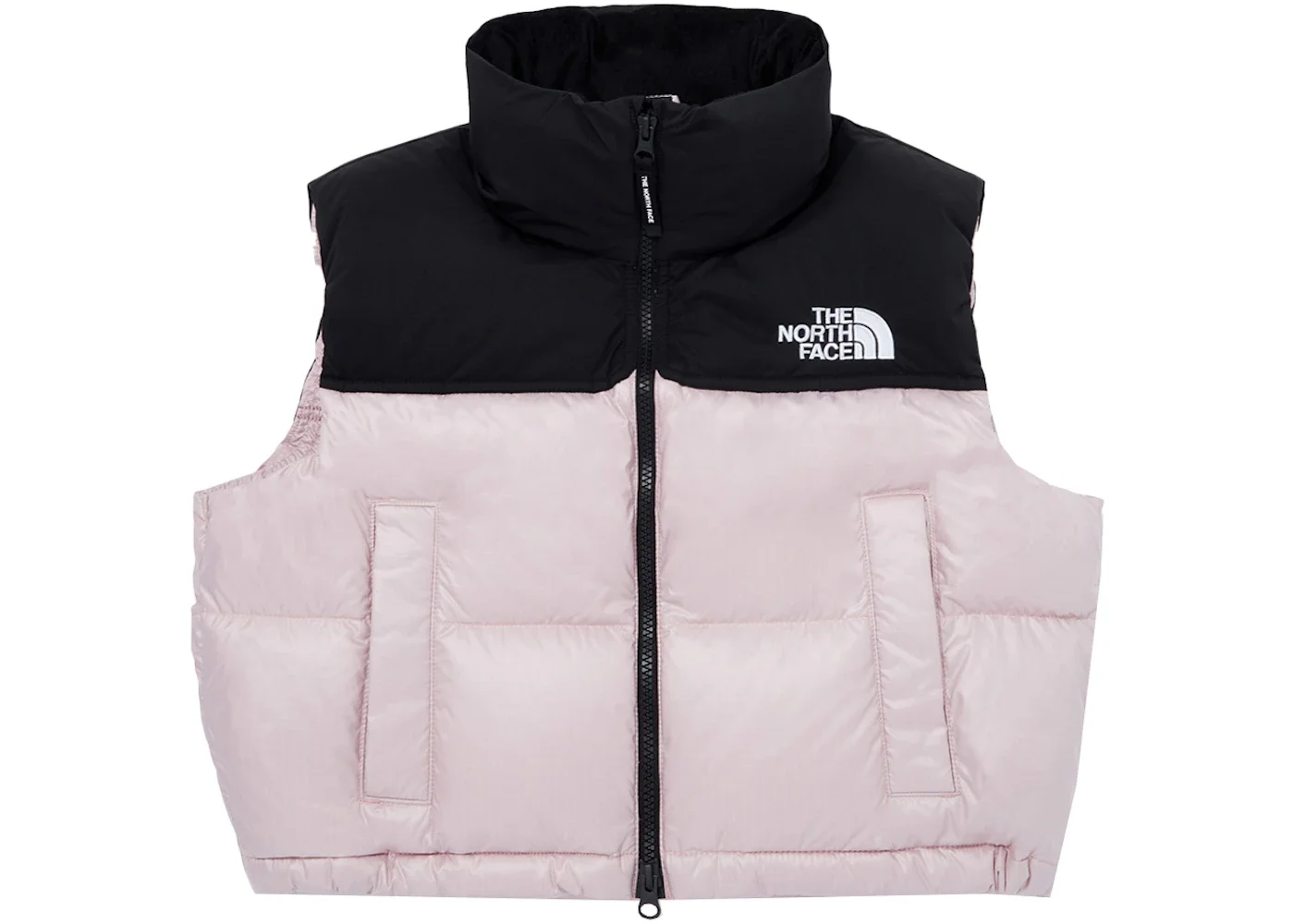The North Face Women's Novelty Nuptse RDS Down Vest Pink - 1