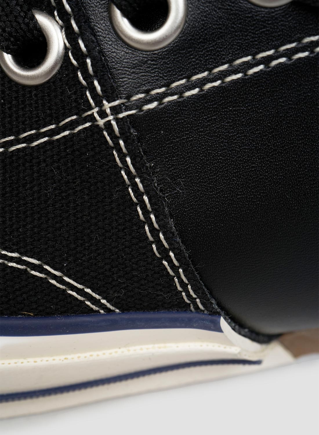 NC x Mihara Yasuhiro Leather Bowling Shoe in Black - 8