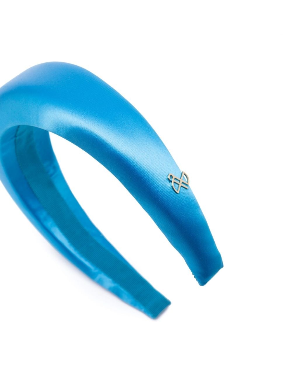 logo-charm satin haird band - 3