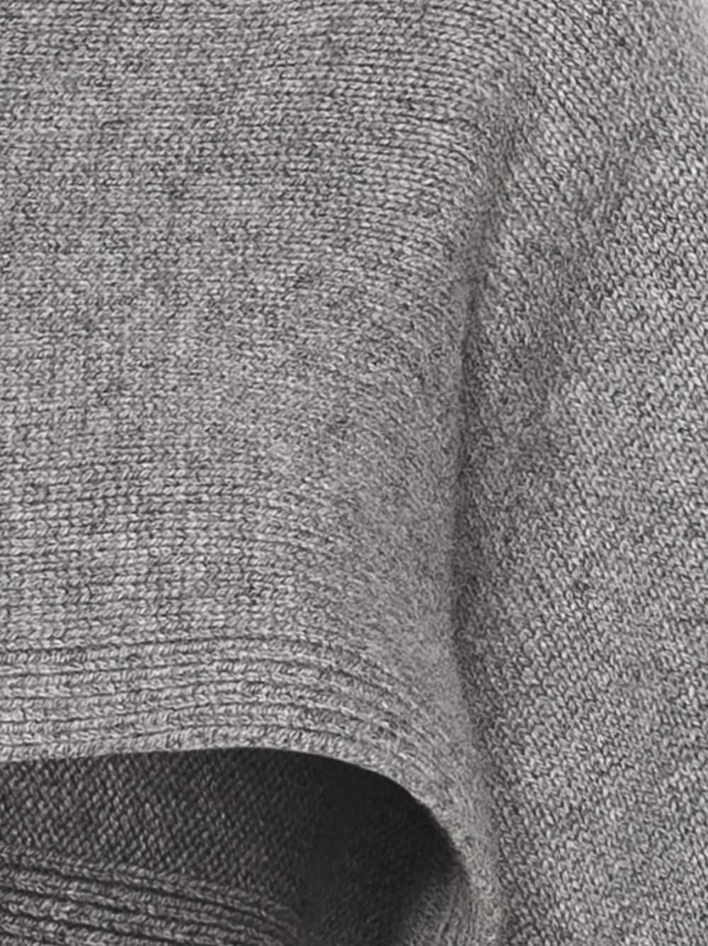 roll-neck knitted scarf - 3