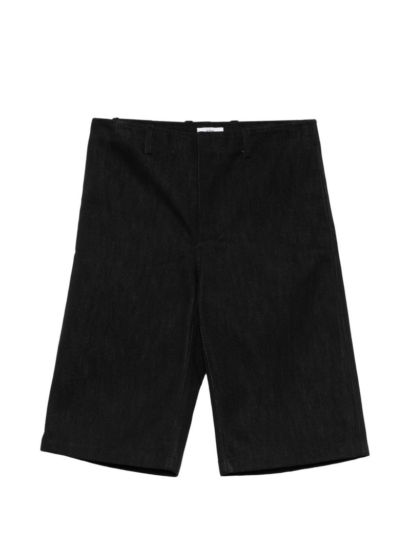 Utility gabardine shorts 1