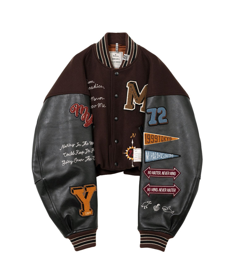 Roll-up Hem Stadium Jacket 22