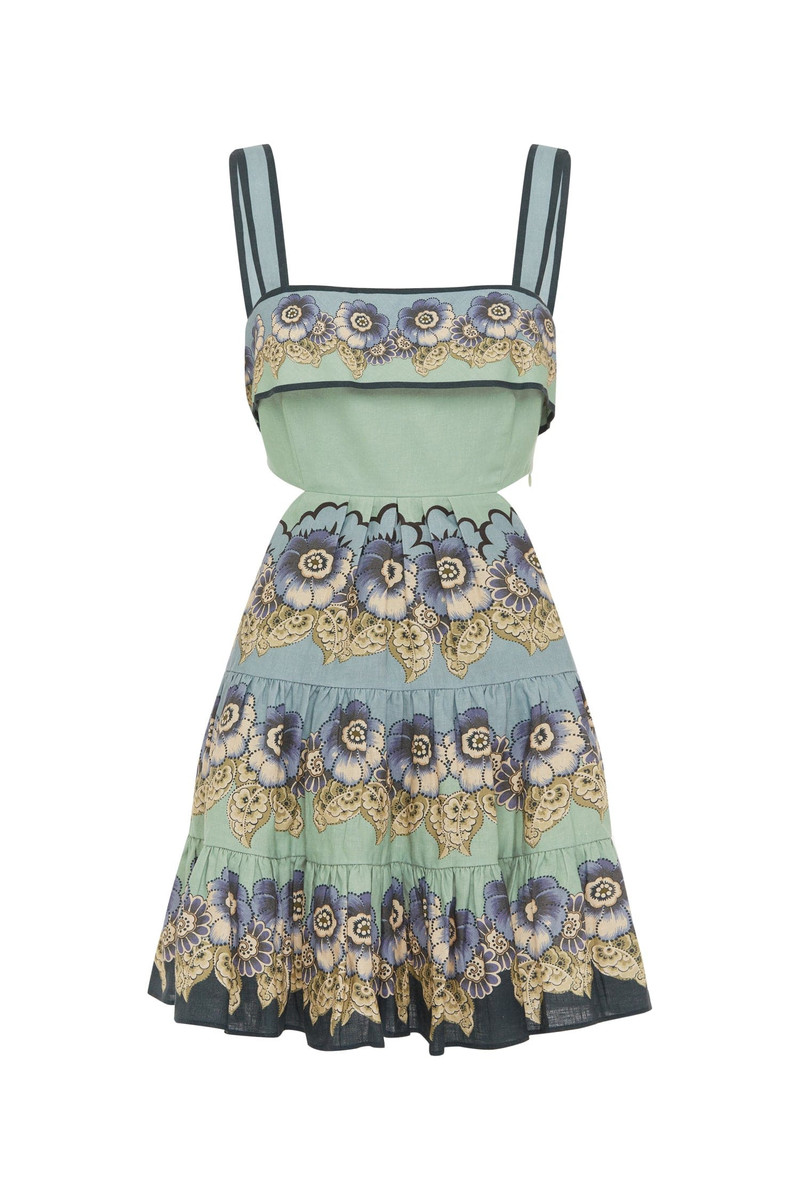 Madalena Cut Out Mini Dress 1