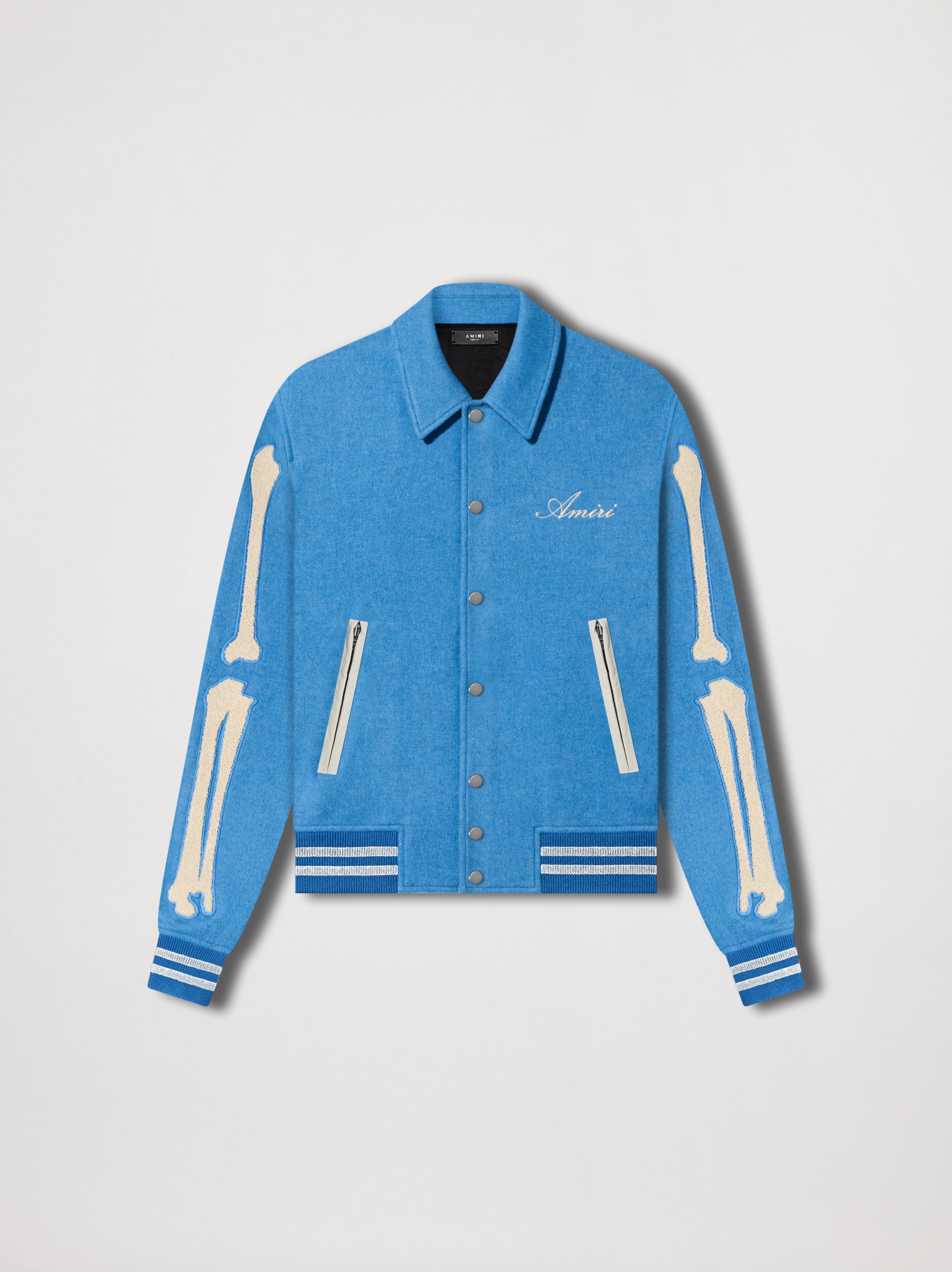 AMIRI BONES VARSITY JACKET | REVERSIBLE