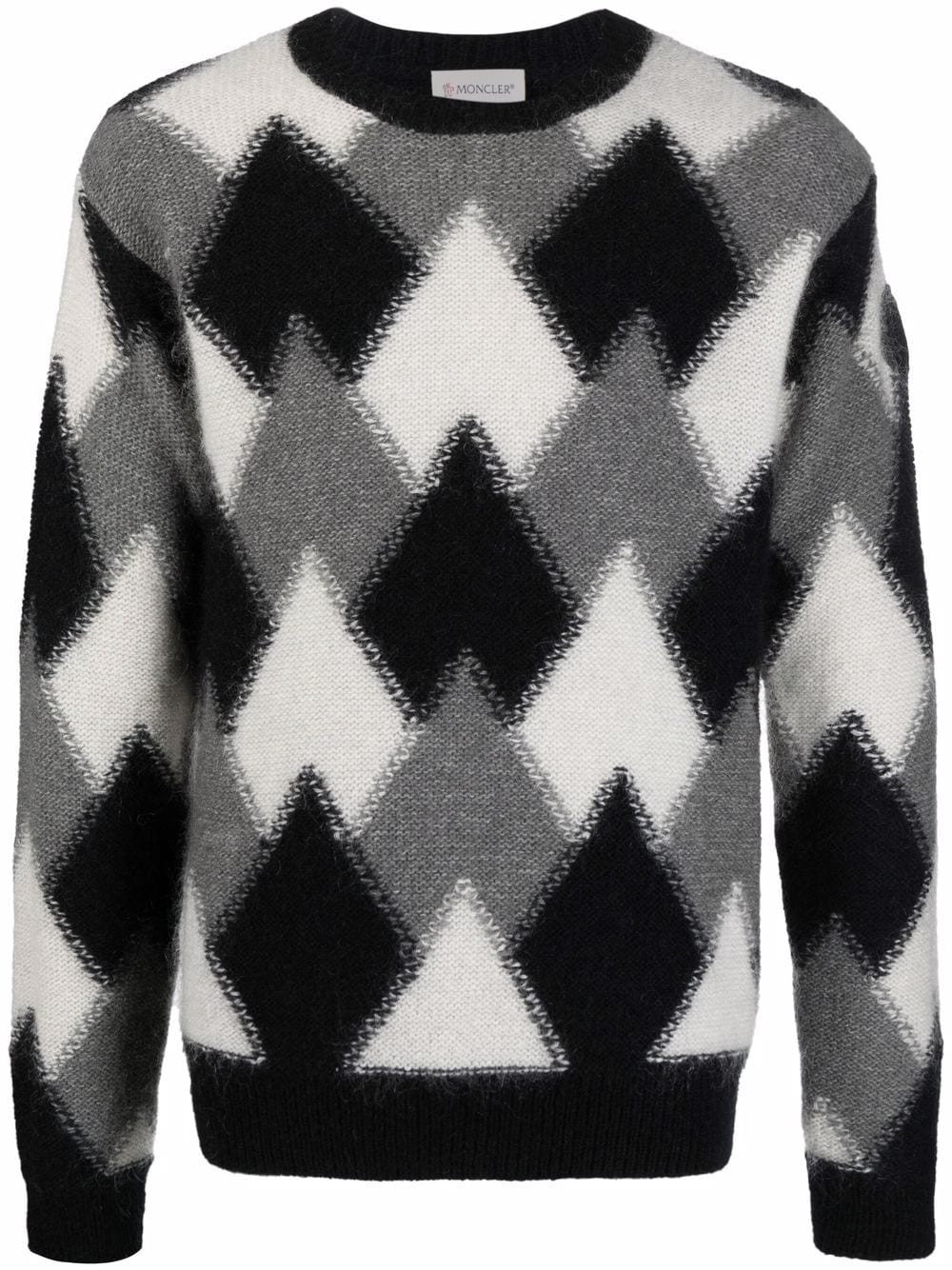 geometric-pattern jumper - 1