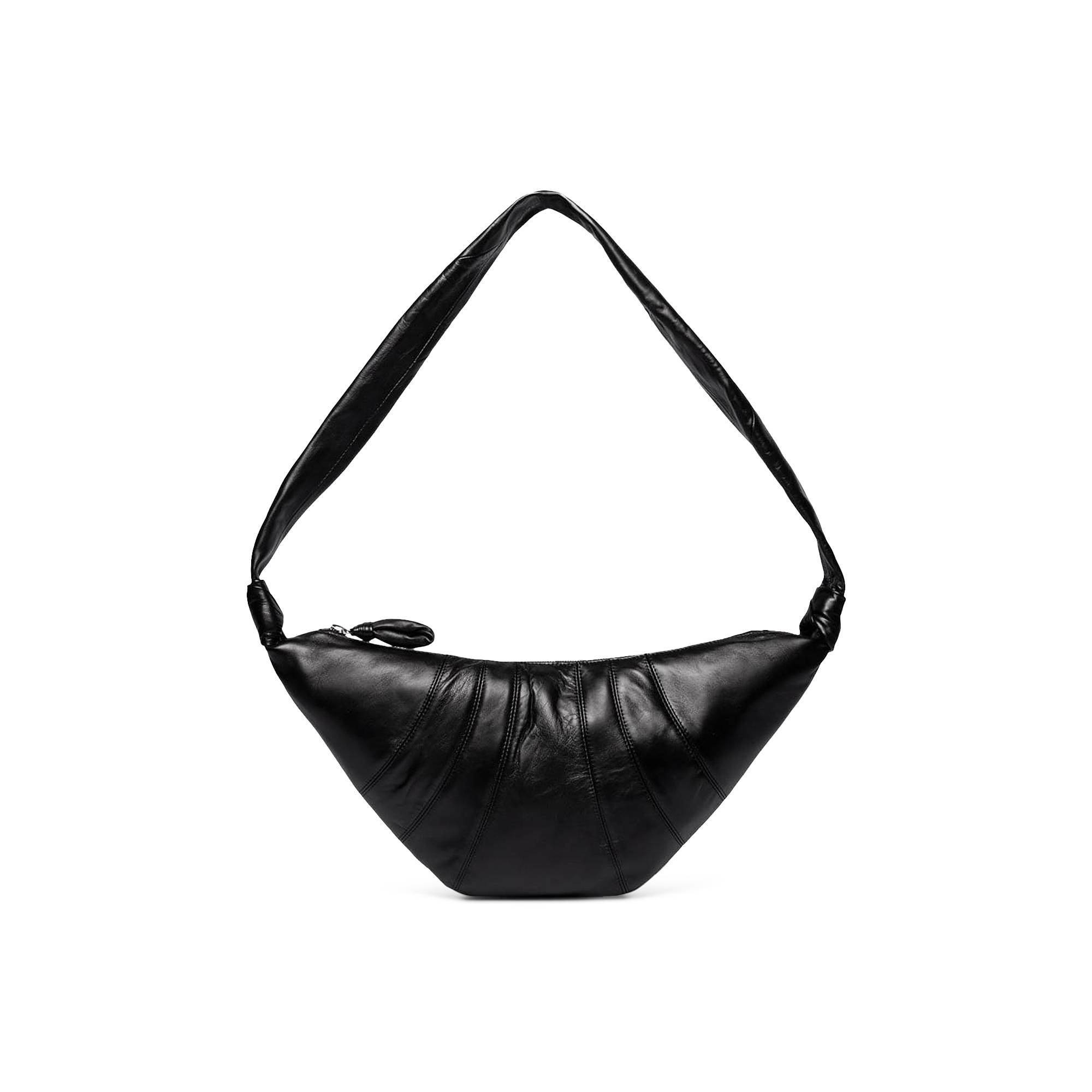 Lemaire Medium Croissant Bag 'Black' - 1