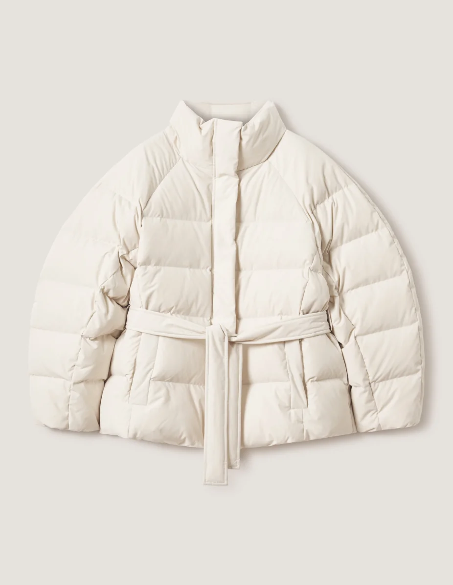 BELTED QUILTED PUFFER - 1