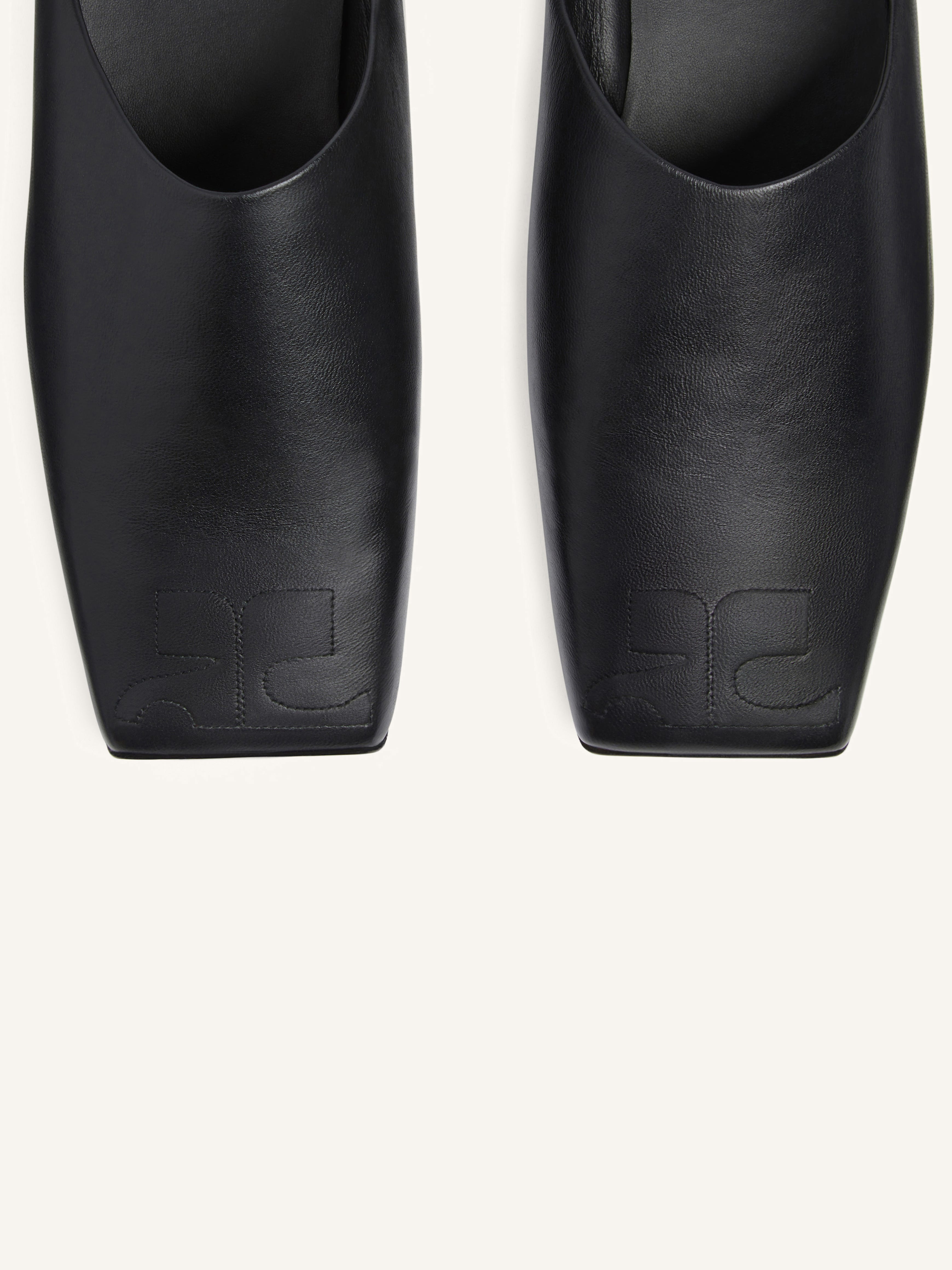 HERITAGE LEATHER MULES - 4