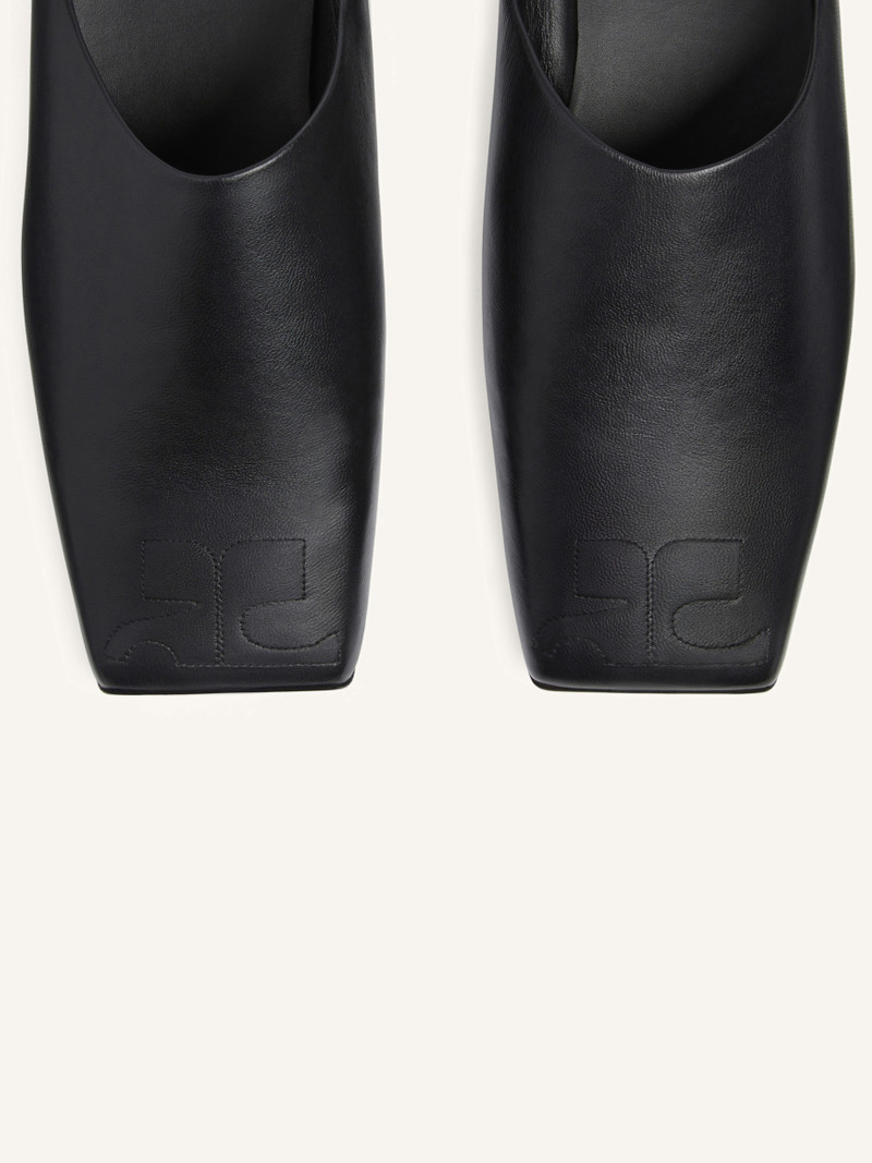 HERITAGE LEATHER MULES 4
