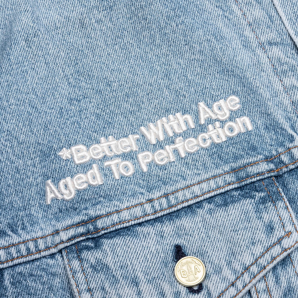 PORTRAIT DENIM JACKET - MULTI - 4
