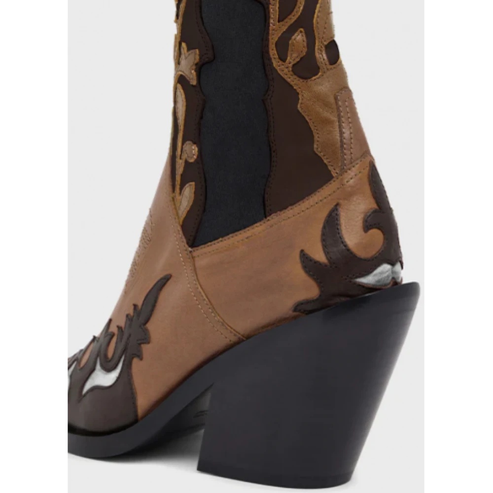 Paco Rabanne WESTERN STYLE LEATHER CHELSEA BOOTS miinto REVERSIBLE