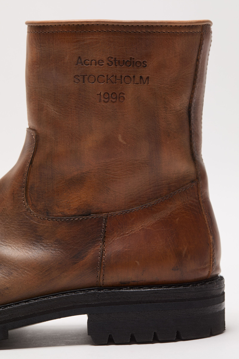 Leather boots - Brown 3