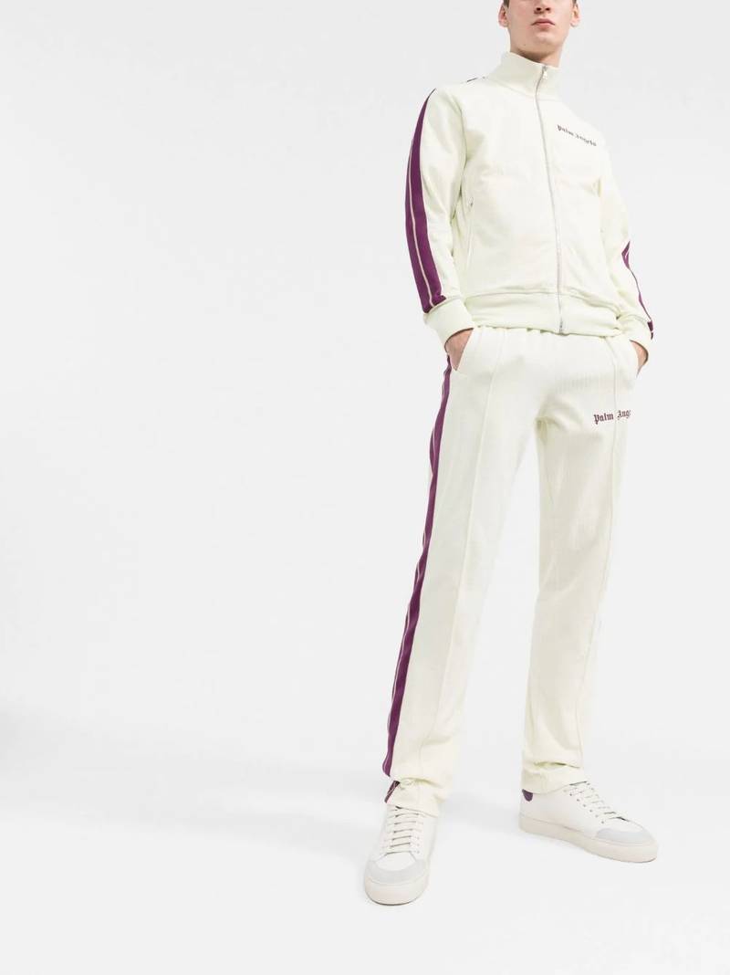 Palm Angels logo-print track pants outlook