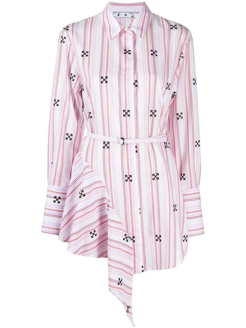 asymmetric Arrow shirt dress 1