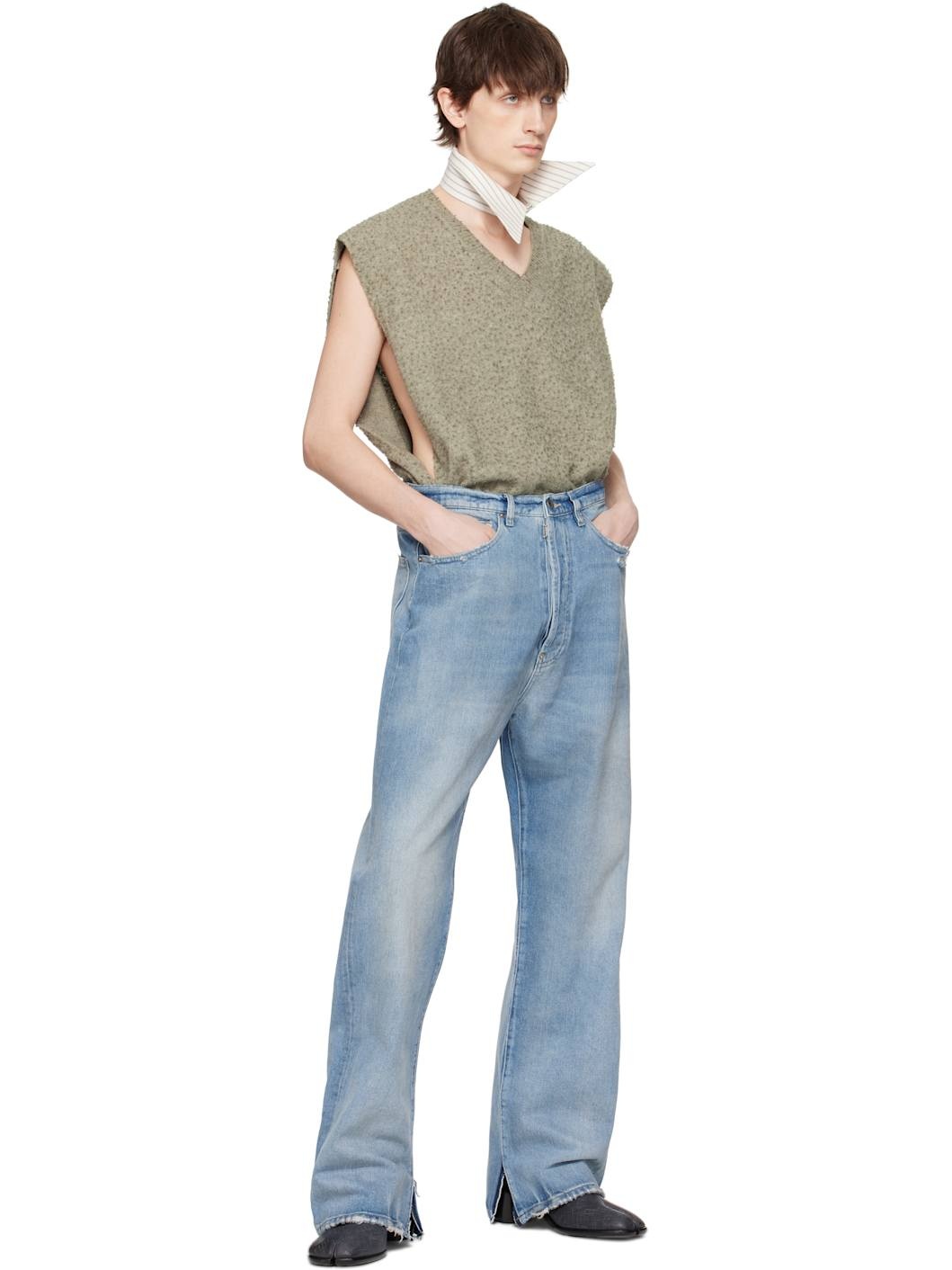 Blue Buckle Jeans - 4