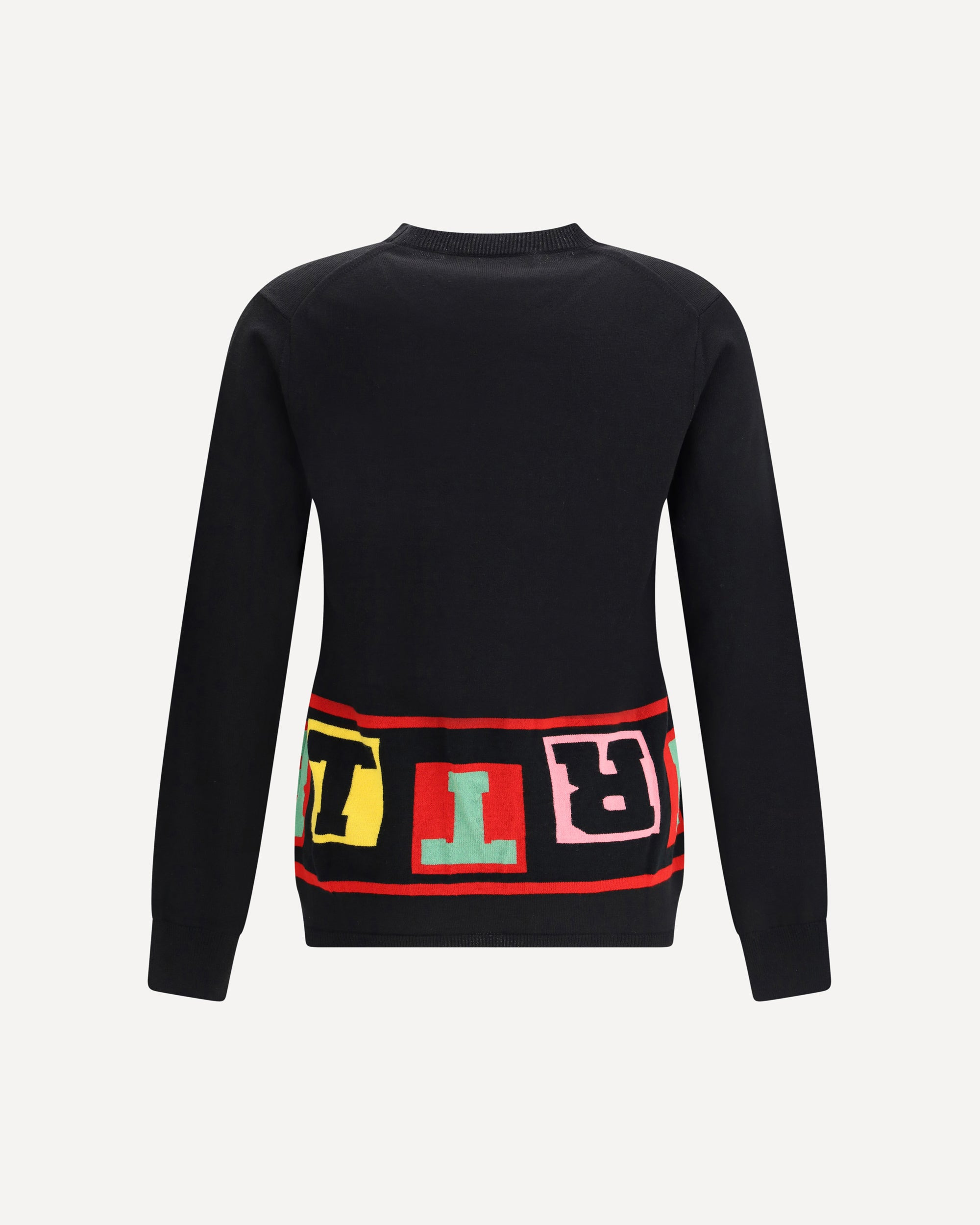 Crewneck Sweater with colorful lettering - 2