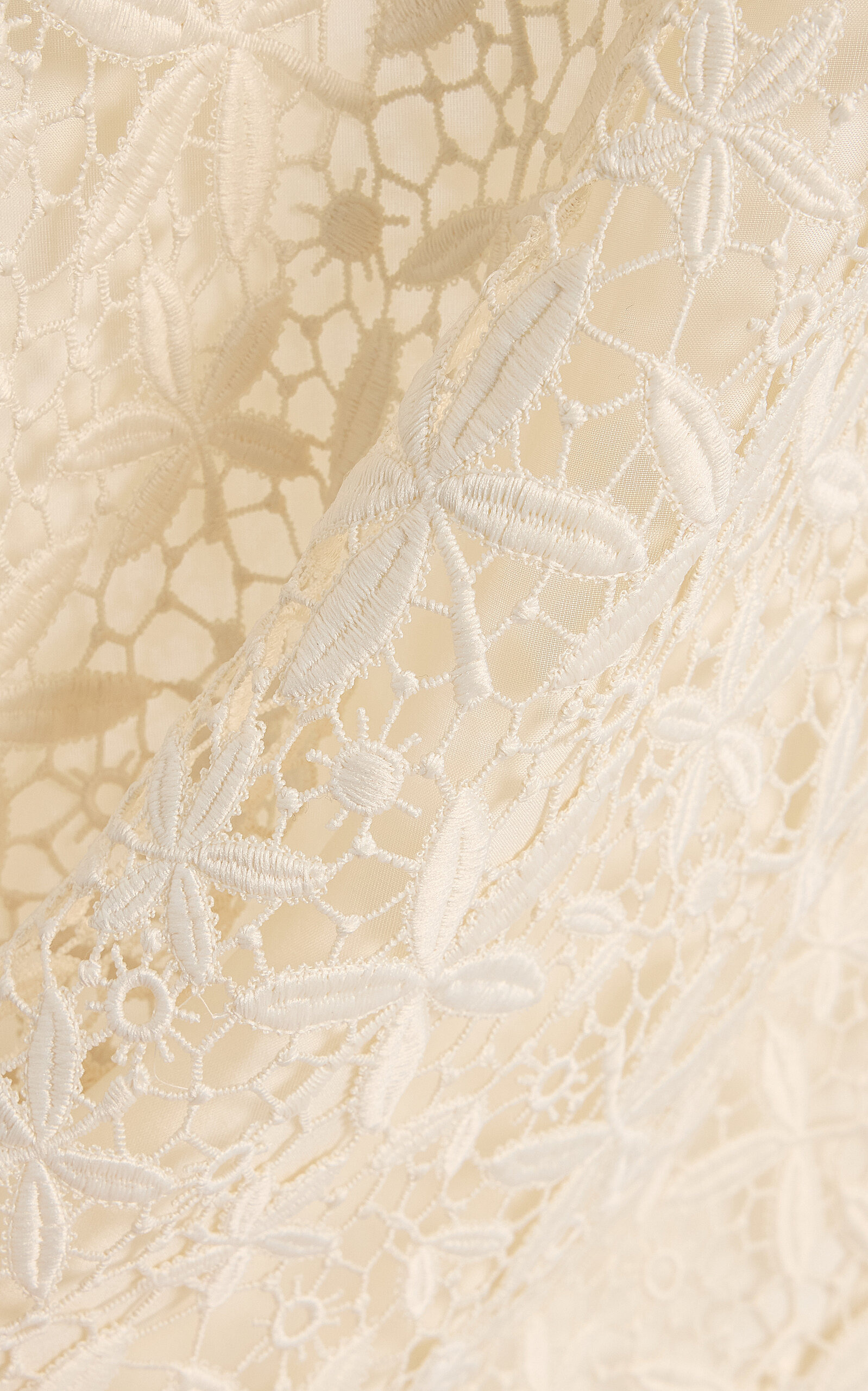 Lace Maxi Skirt ivory - 5