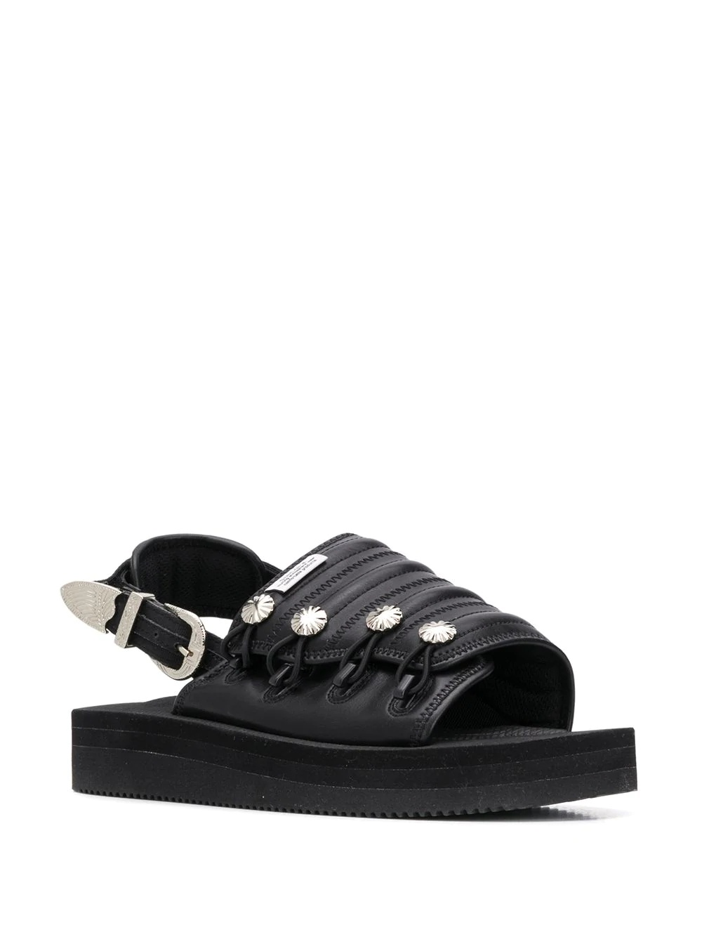 x Toga Mura buttoned sandals  - 2