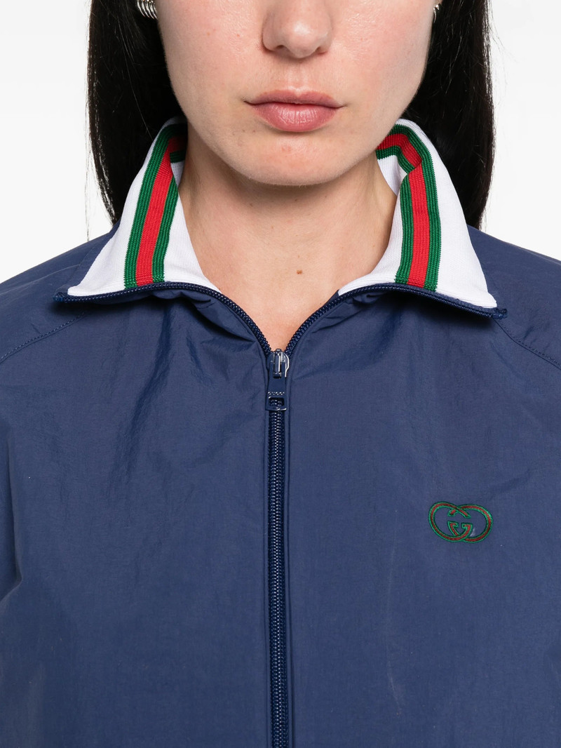 GUCCI Gucci Striped Collar Jacket outlook