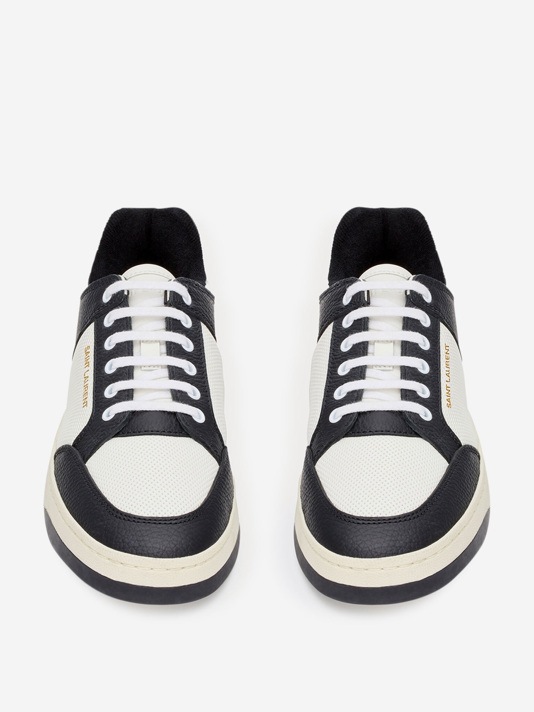 LEATHER SNEAKERS LOGO SL/61 - 3