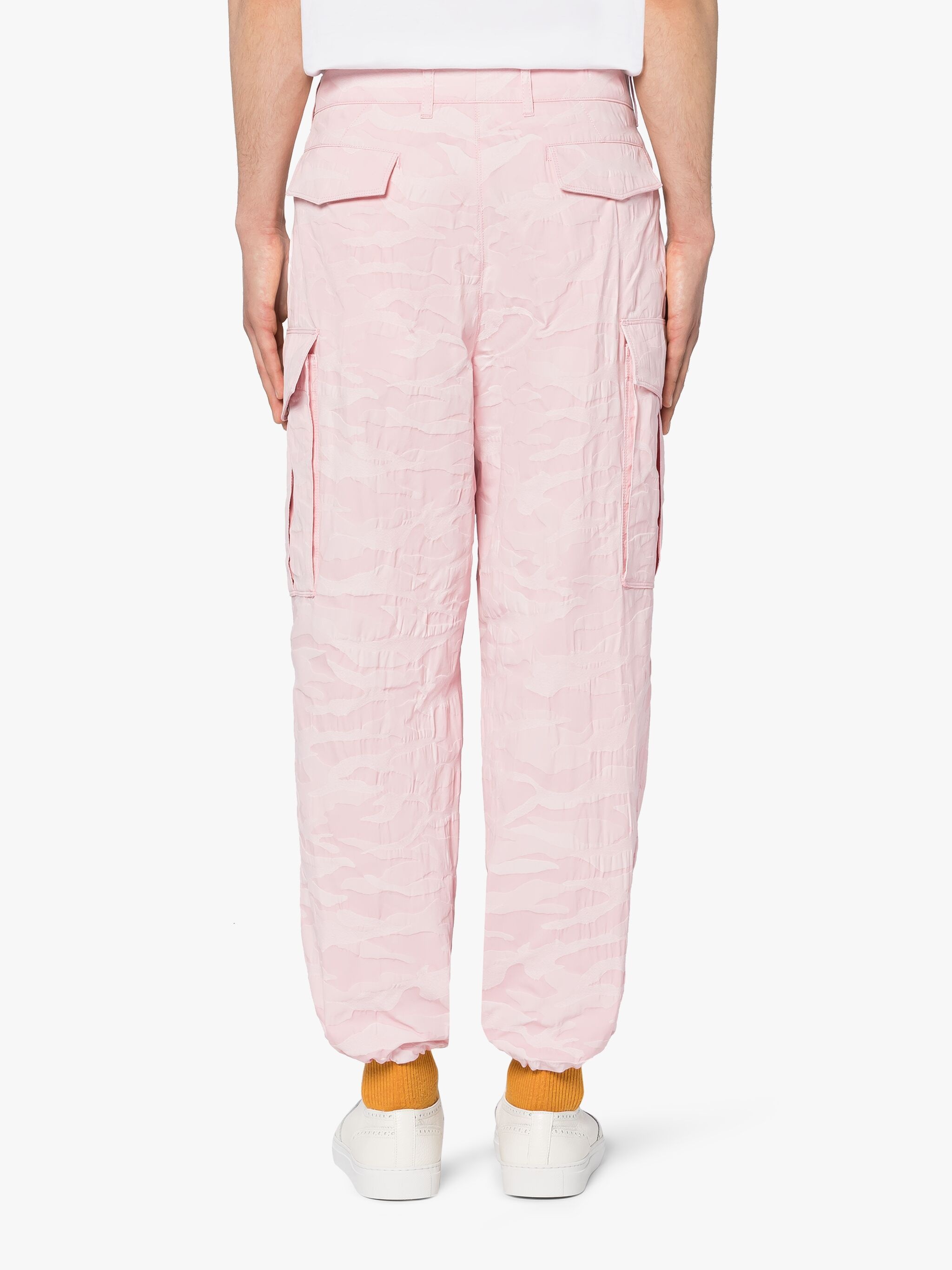 PINK CAMO CARGO TROUSERS - 4