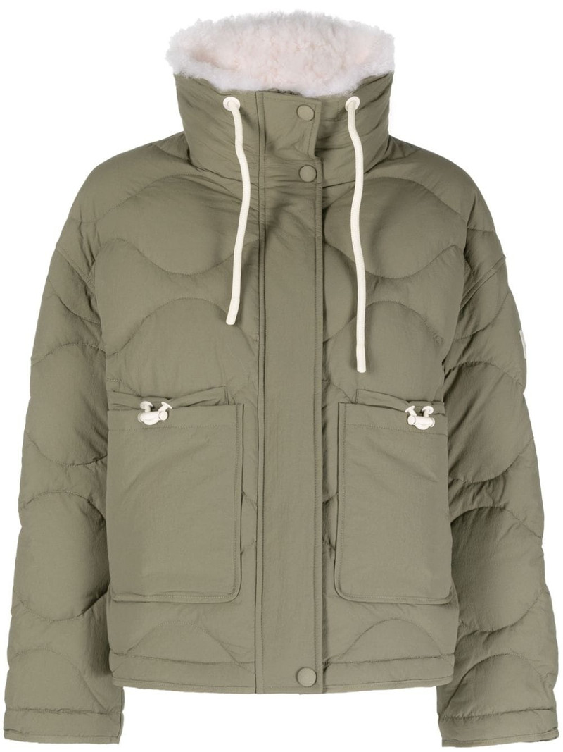 high-neck quilted jacket 1