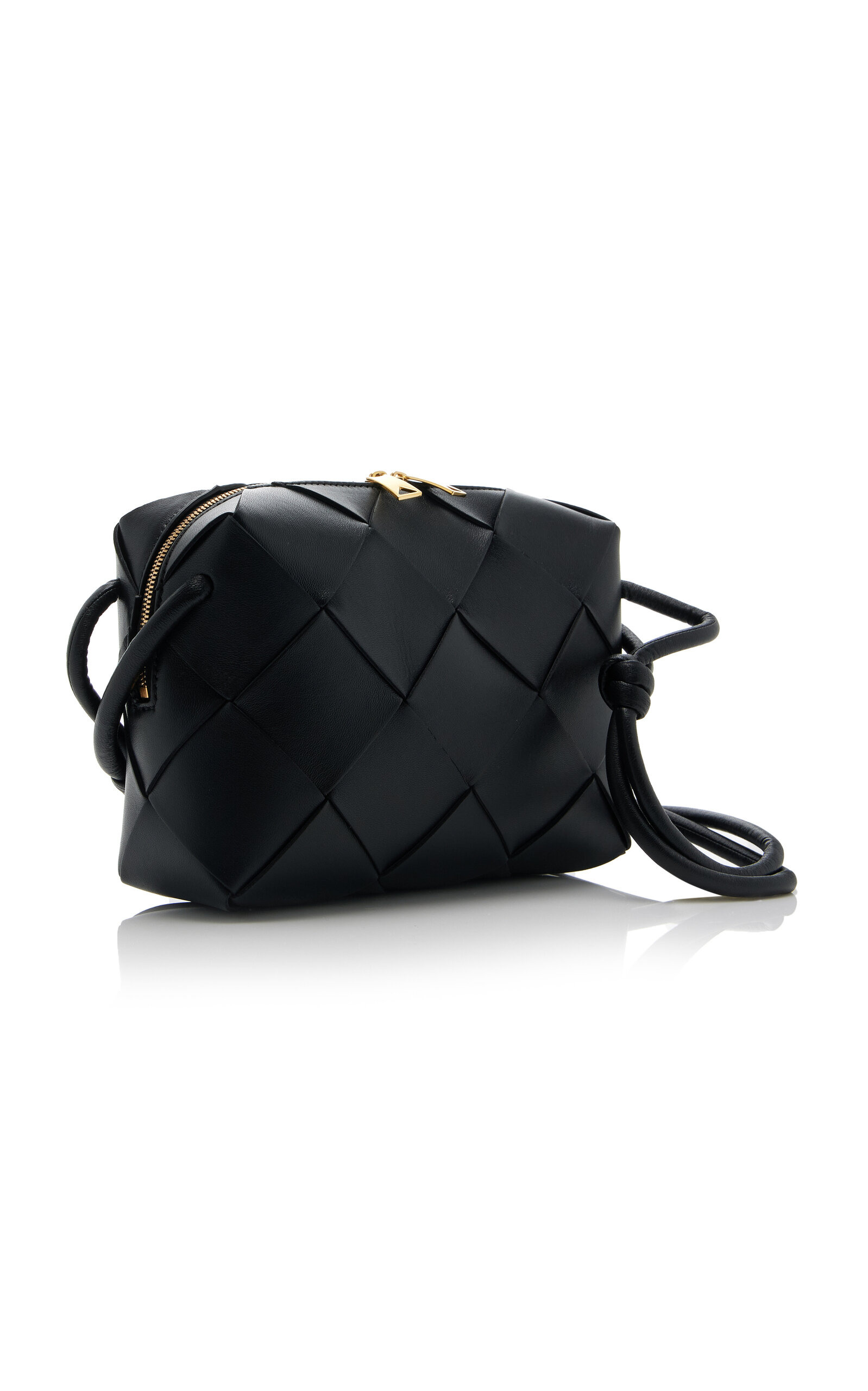 Cassette Small Intrecciato Camera Bag black - 3