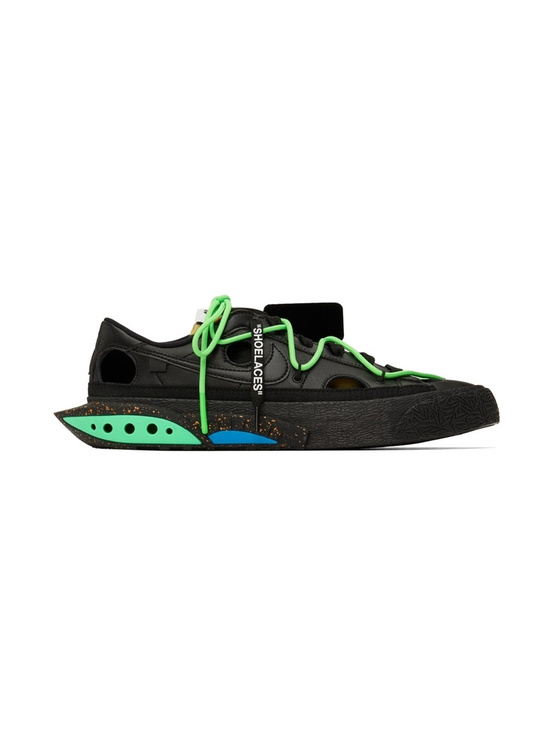 Black Off-White Edition Blazer Low '77 Sneakers - 1