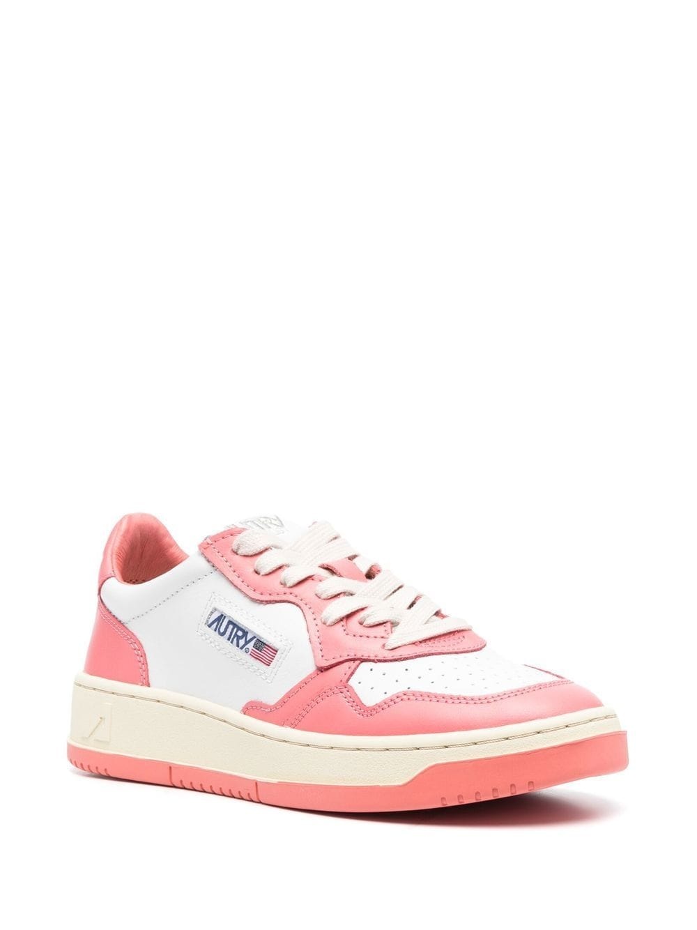 medalist leather low-top sneakers - 2
