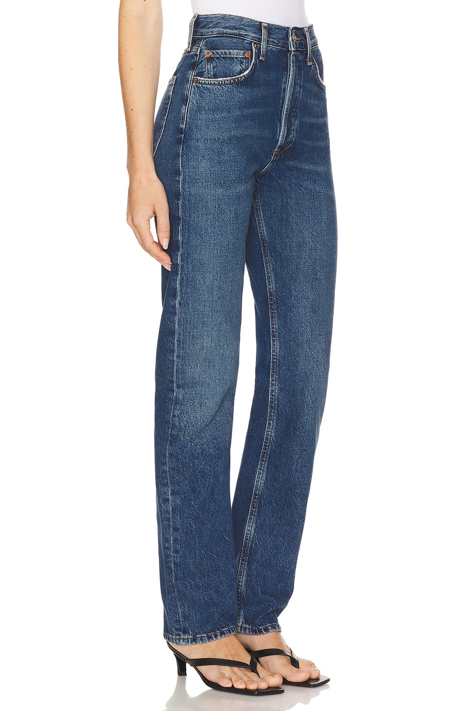 90s Pinch Waist High Rise Straight - 2