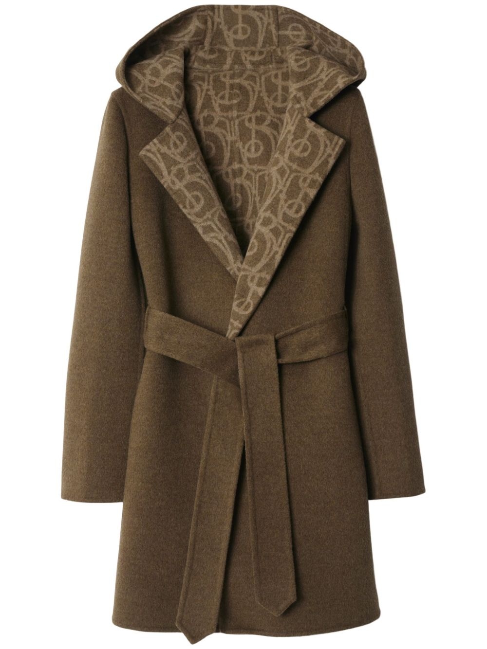 hooded coat - 1