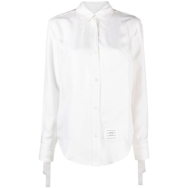 White shirt with cuff detail - 1