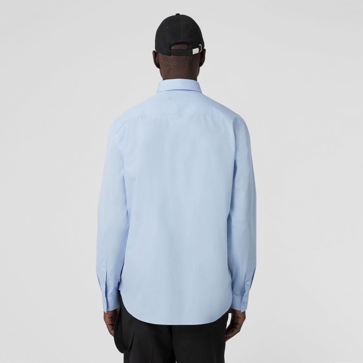 Embroidered Logo Cotton Shirt - 4