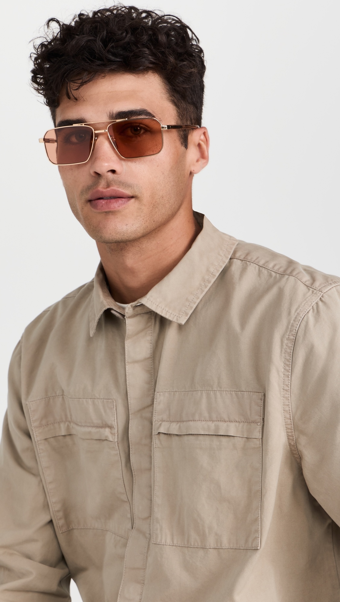 Prada PR A57S Rectangular Sunglasses - 3