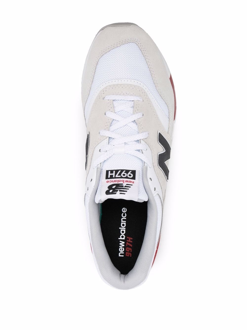 997H logo-patch lace-up sneakers - 4