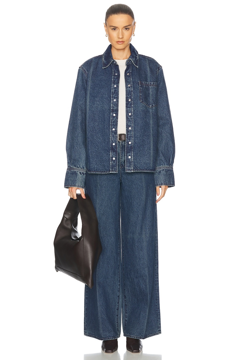 Sutton Wide Leg Trouser Jean - 5