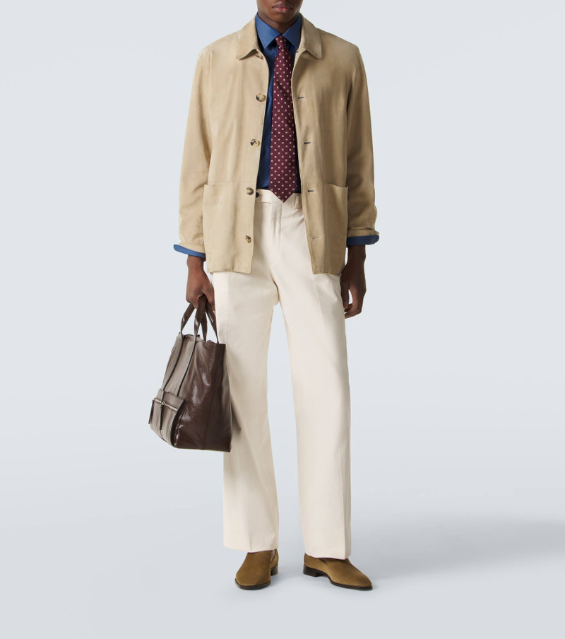 Christian Louboutin Danny Flex suede loafers outlook