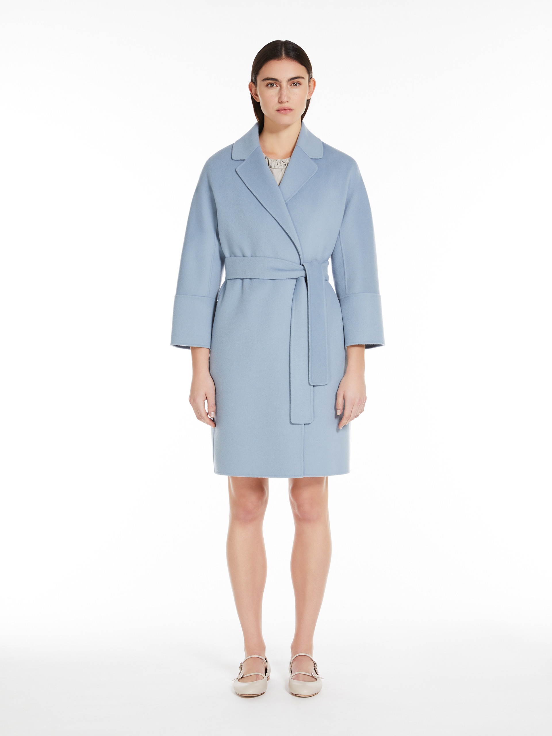 ARONA Double-faced short wool coat - 3