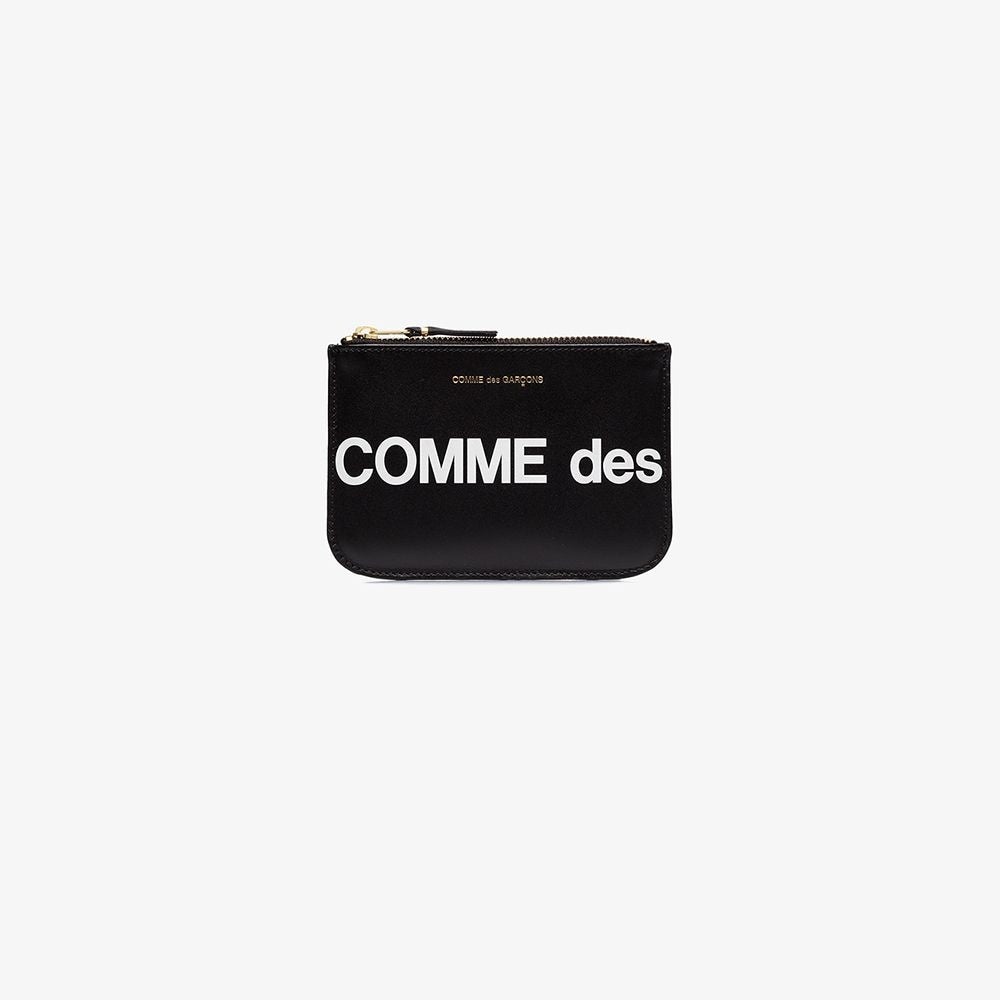 LOGO PRINT ZIPPED POUCH - 4