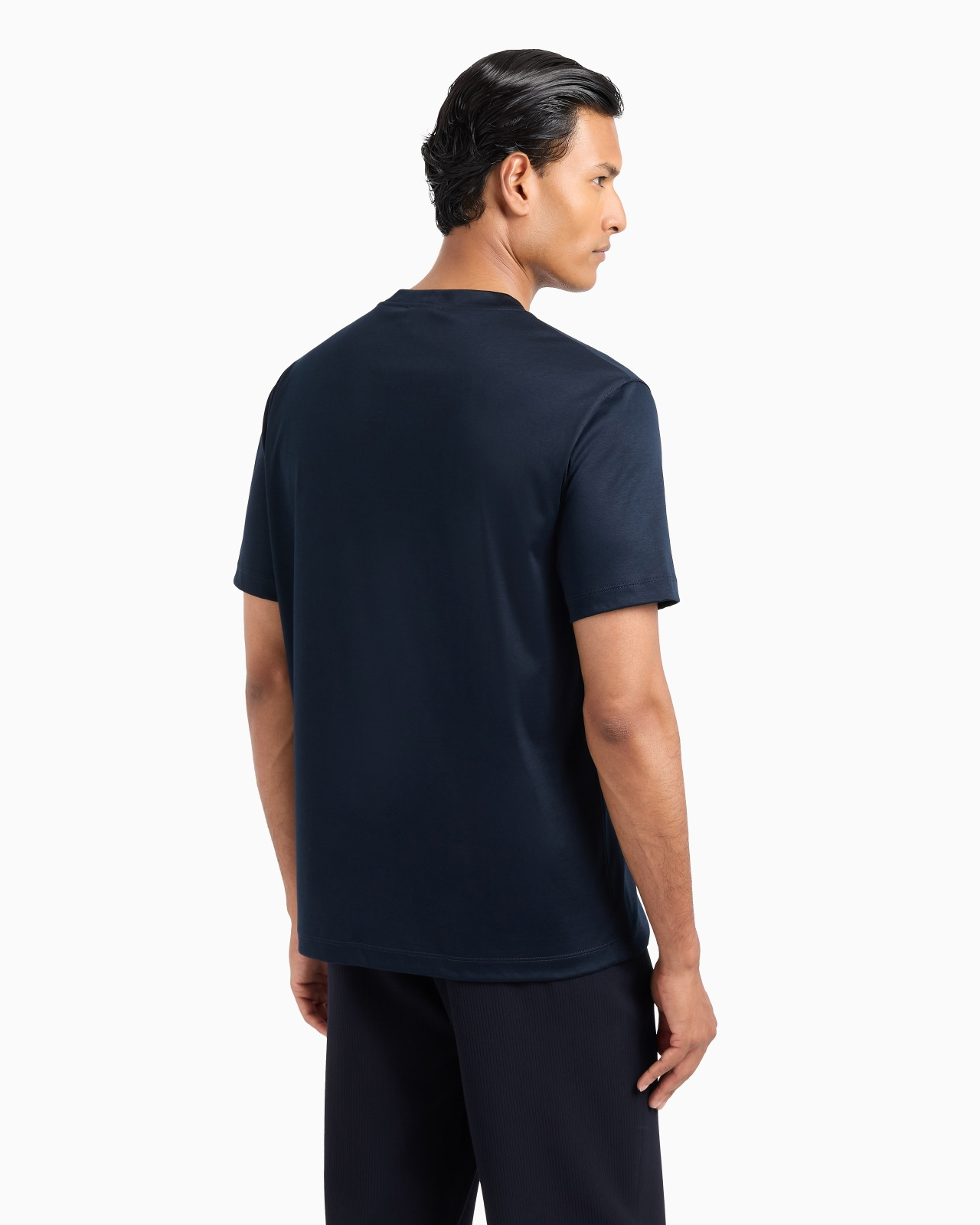 Cotton interlock crew-neck T-shirt - 3