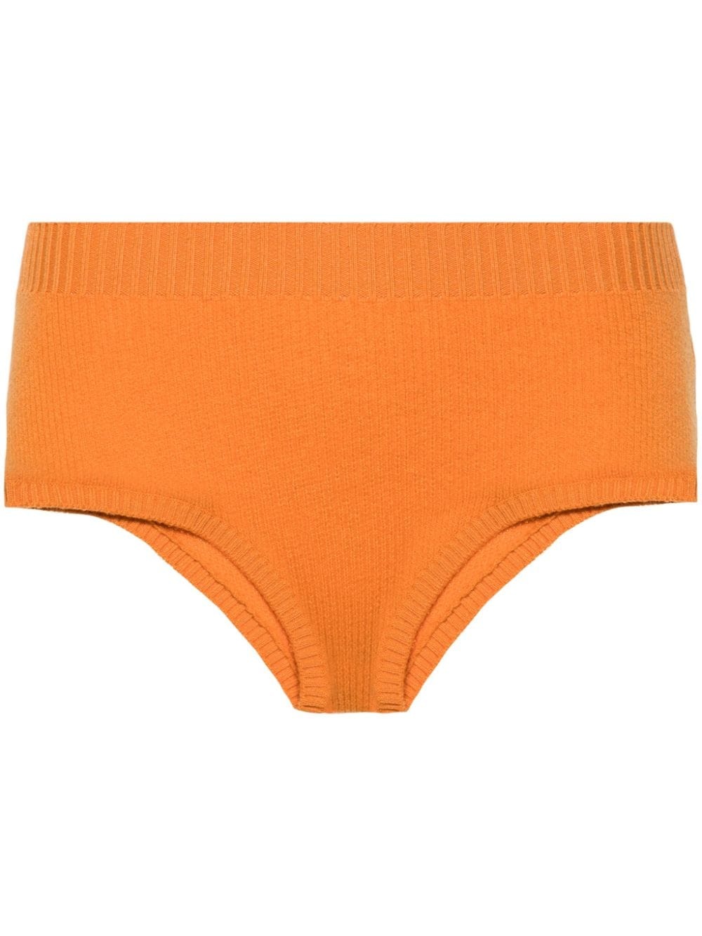 Finest high-waist ribbed shorts - 1