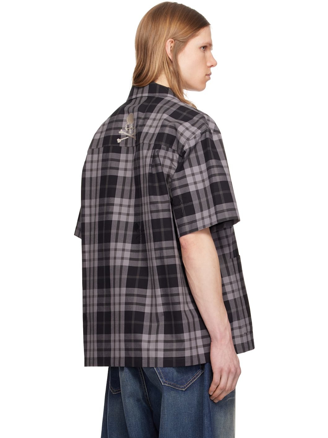 Black Plaid Shirt - 3