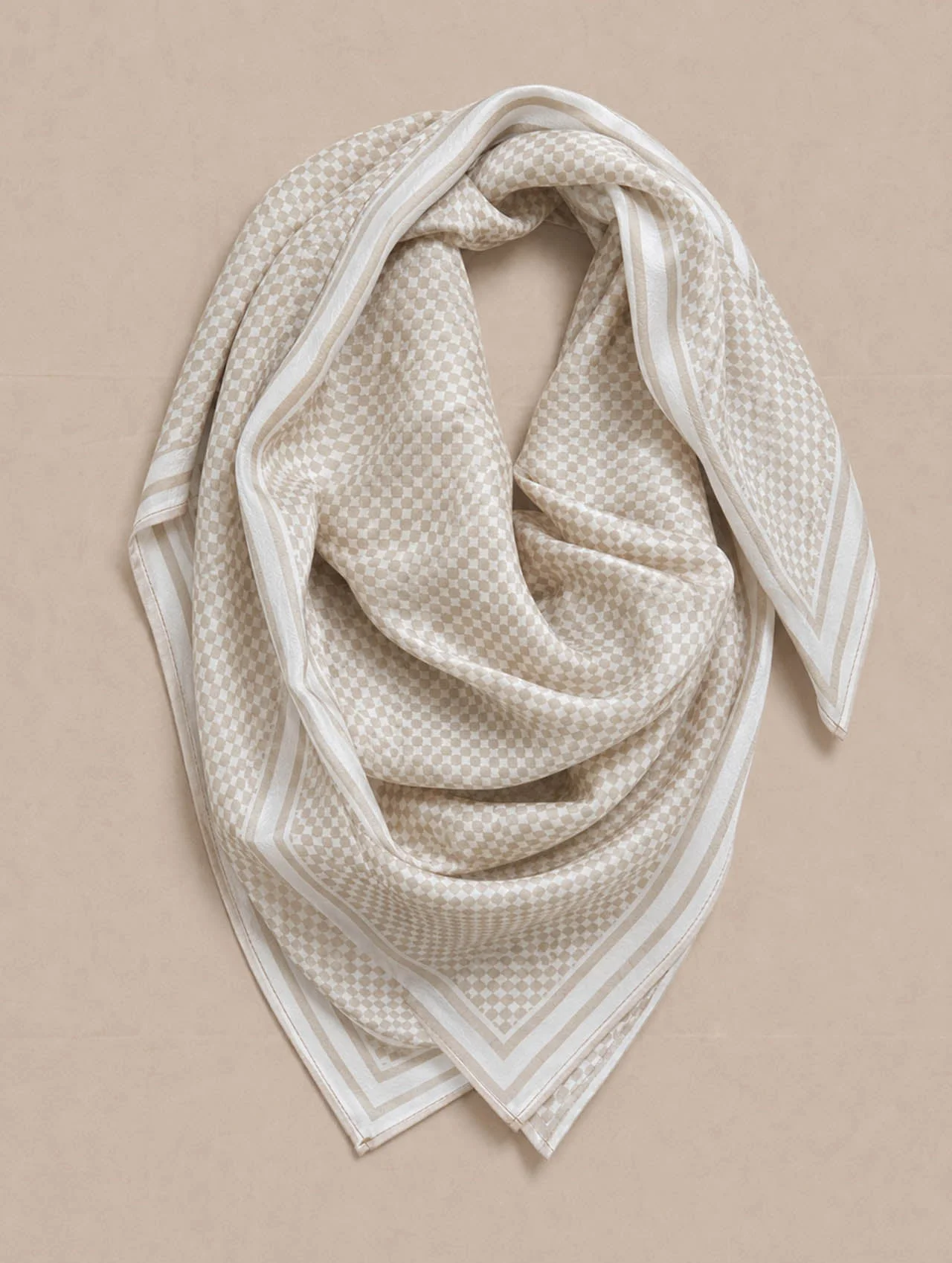 Printed Neck Scarf - 1