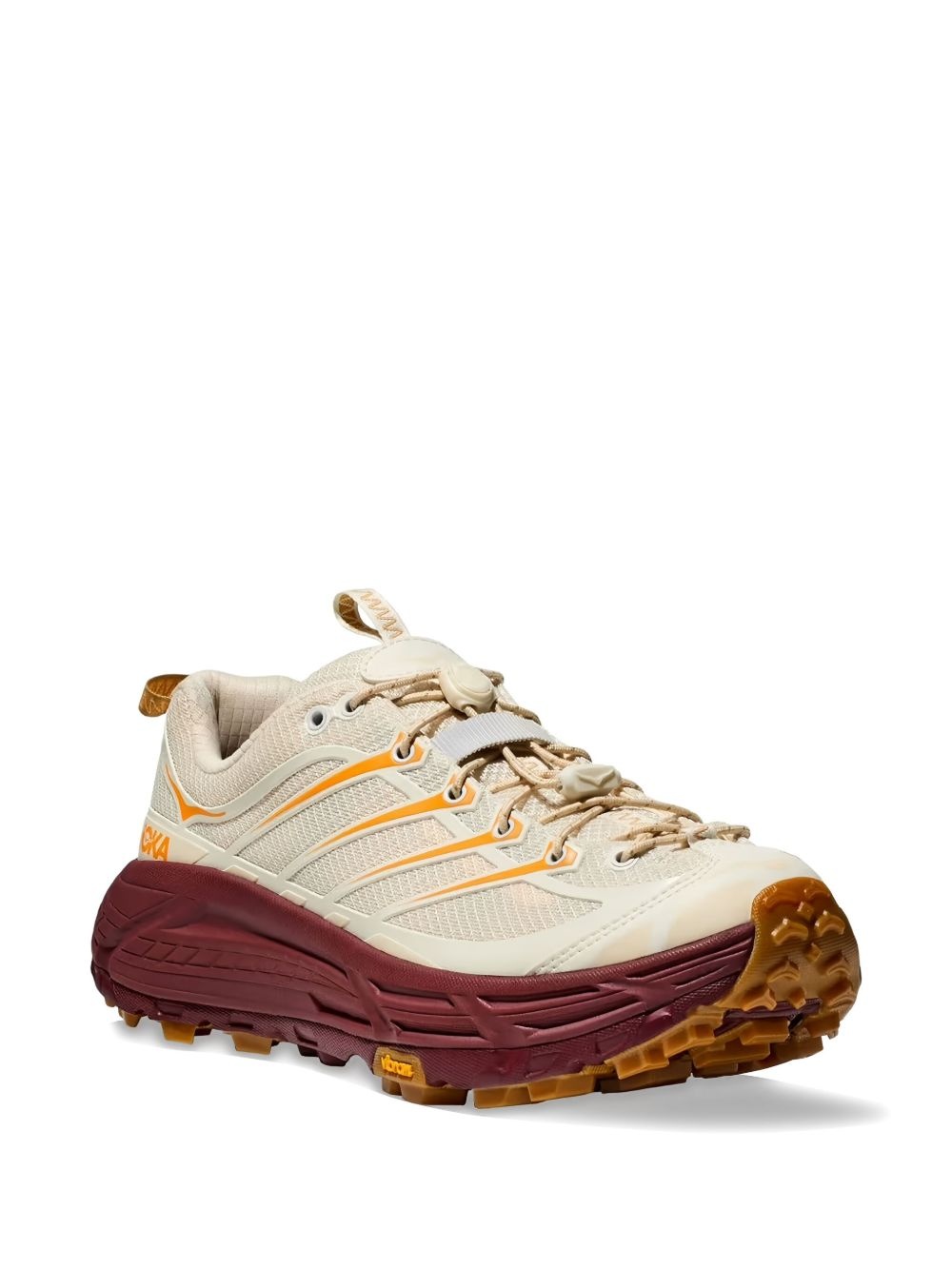 One Mafate Three "Vanilla Varsity Burgundy" sneakers - 2