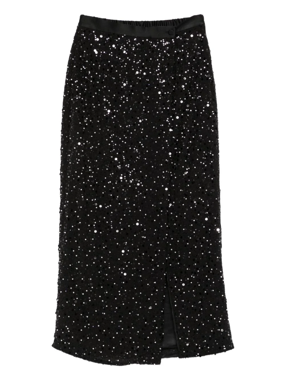sequin-embellished midi skirt - 1